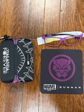 Gunnar Blue light glasses for teens-CRUZ, BLACK PANTHER EDITION-NWT
